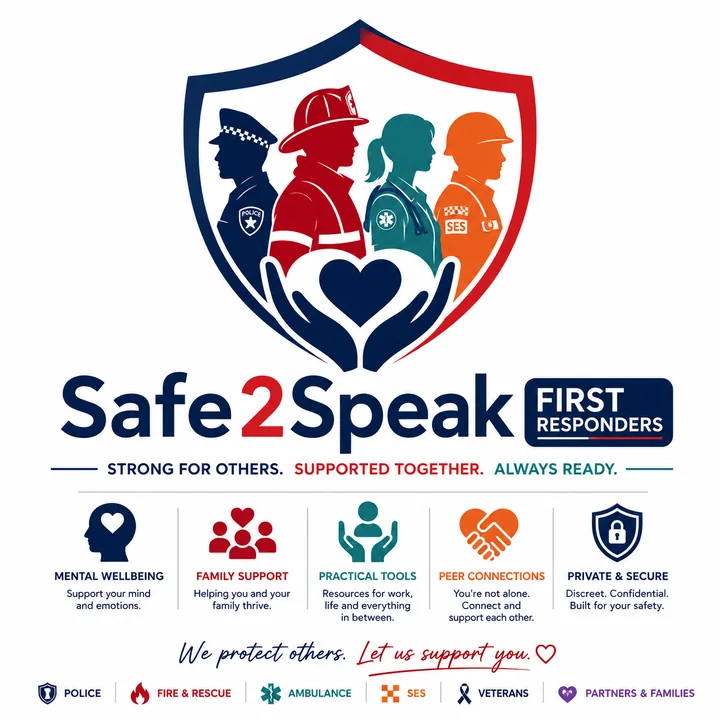 Safe2Speak First Responders logo