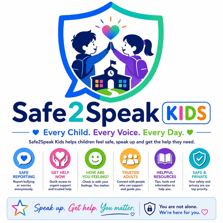 Safe2Speak Kids logo